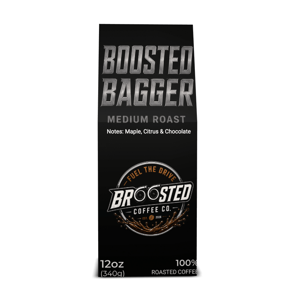 Boosted Bagger | Medium Roast Coffee Blend - Broosted Coffee Co.Broosted Coffee Co.Broosted Coffee Co.