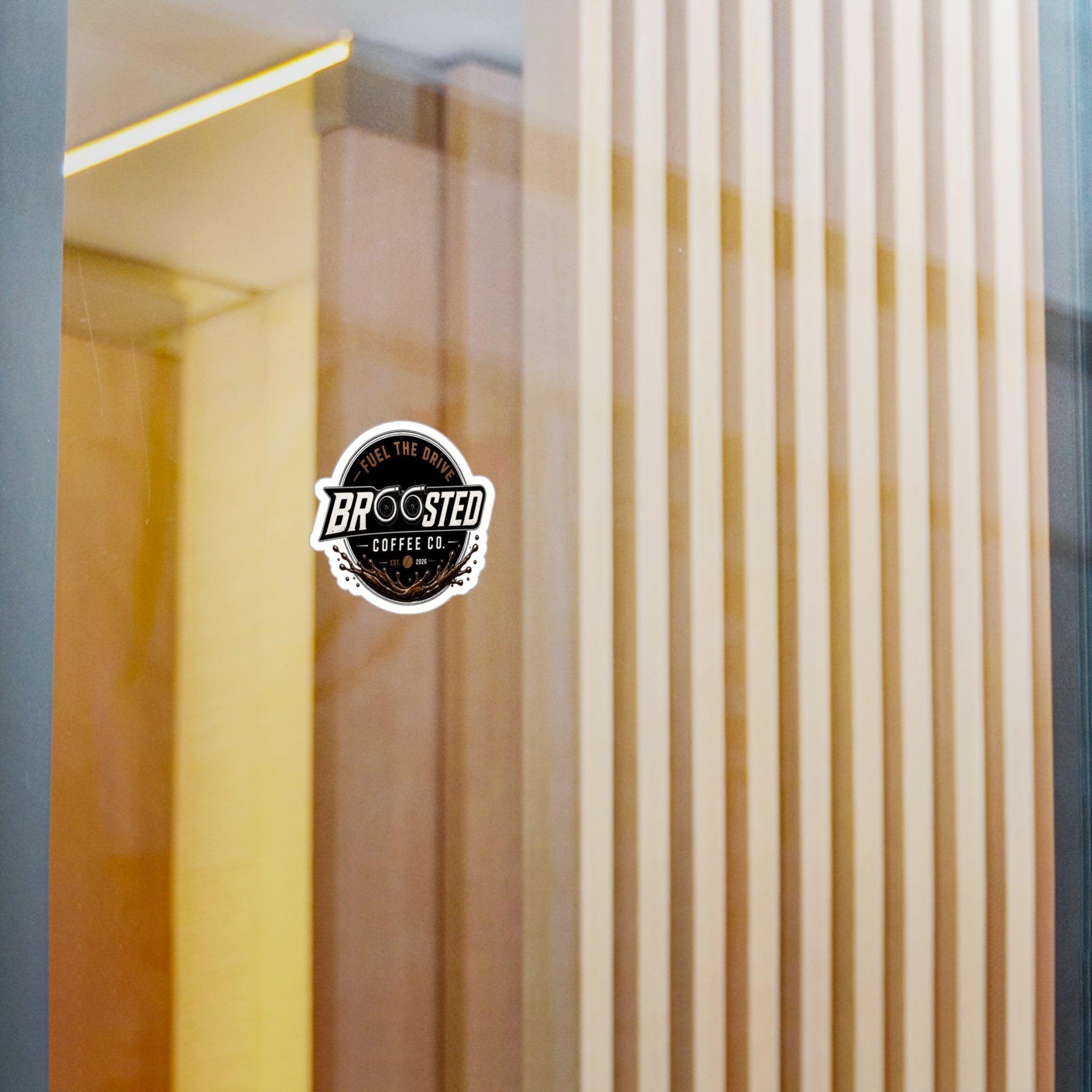 Broosted Coffee Co. Sticker - Broosted Coffee Co.PrintifyBroosted Coffee Co.
