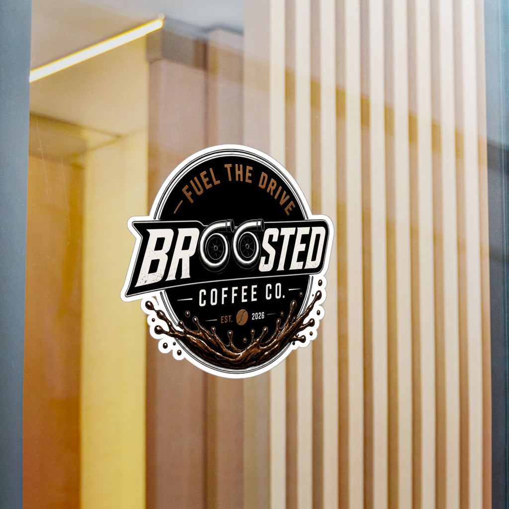 Broosted Coffee Co. Sticker - Broosted Coffee Co.PrintifyBroosted Coffee Co.