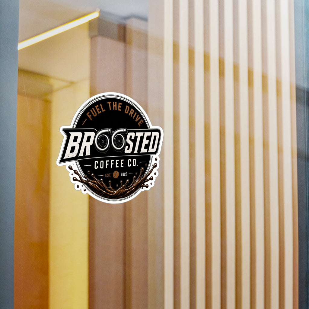 Broosted Coffee Co. Sticker - Broosted Coffee Co.PrintifyBroosted Coffee Co.