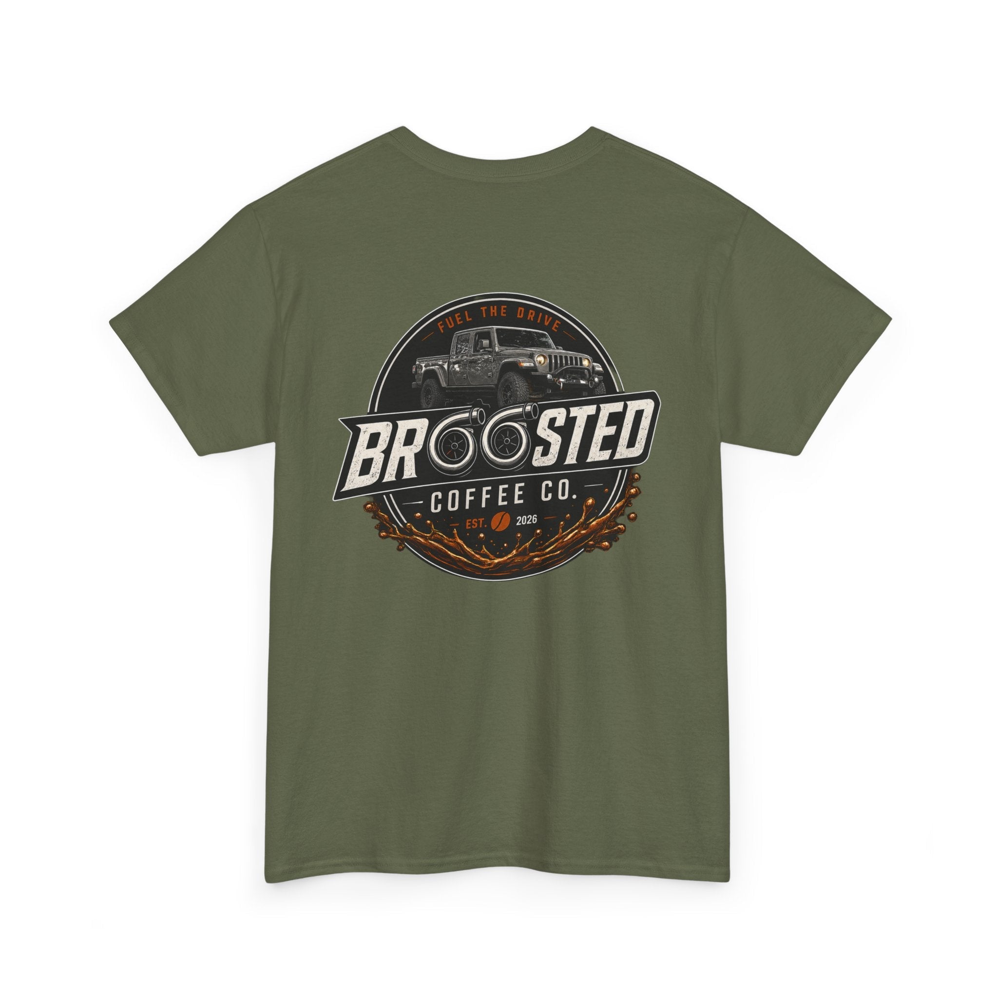 Broosted JT Logo Tee - Broosted Coffee Co.PrintifyBroosted Coffee Co.