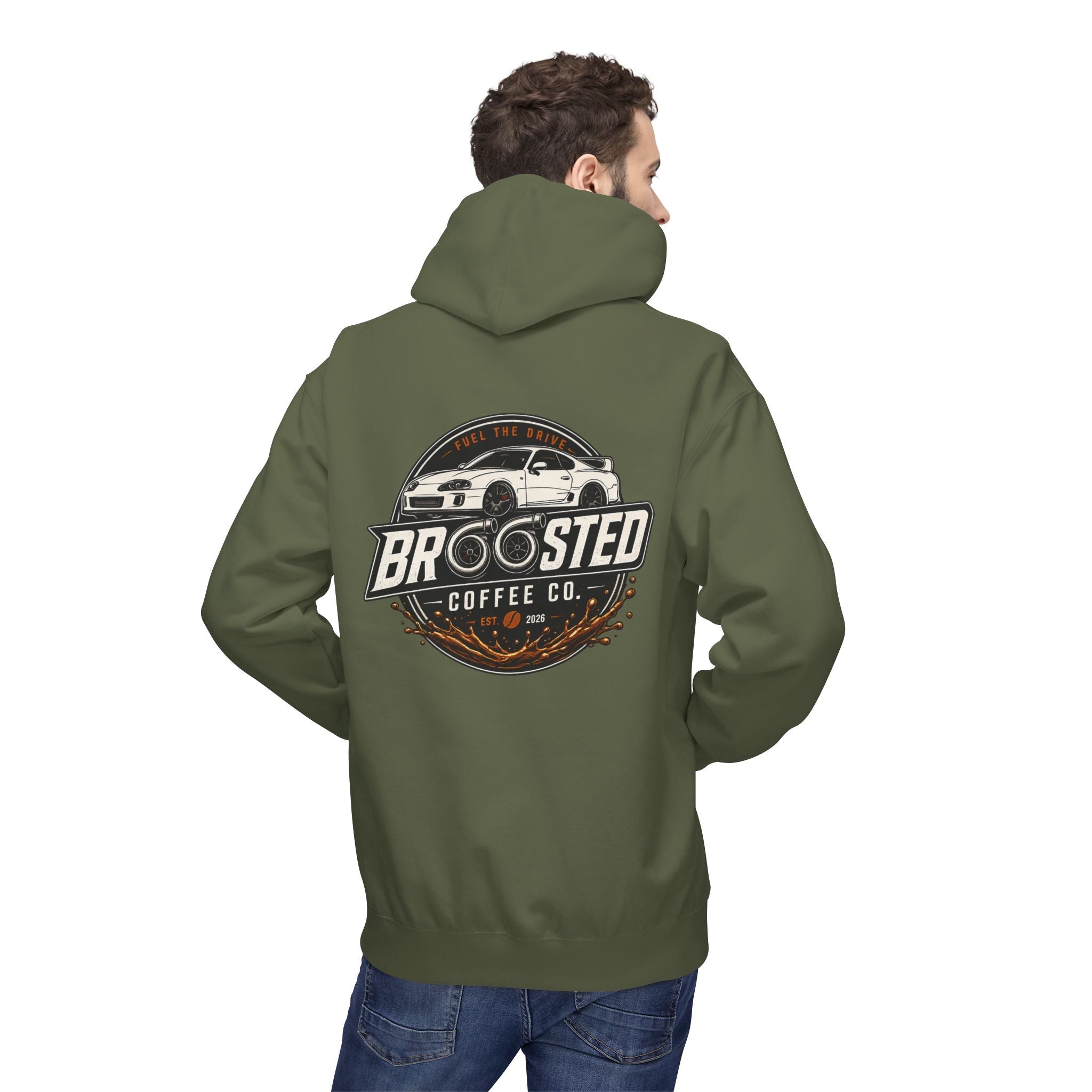 Broosted MK4 Logo Hoodie - Broosted Coffee Co.PrintifyBroosted Coffee Co.
