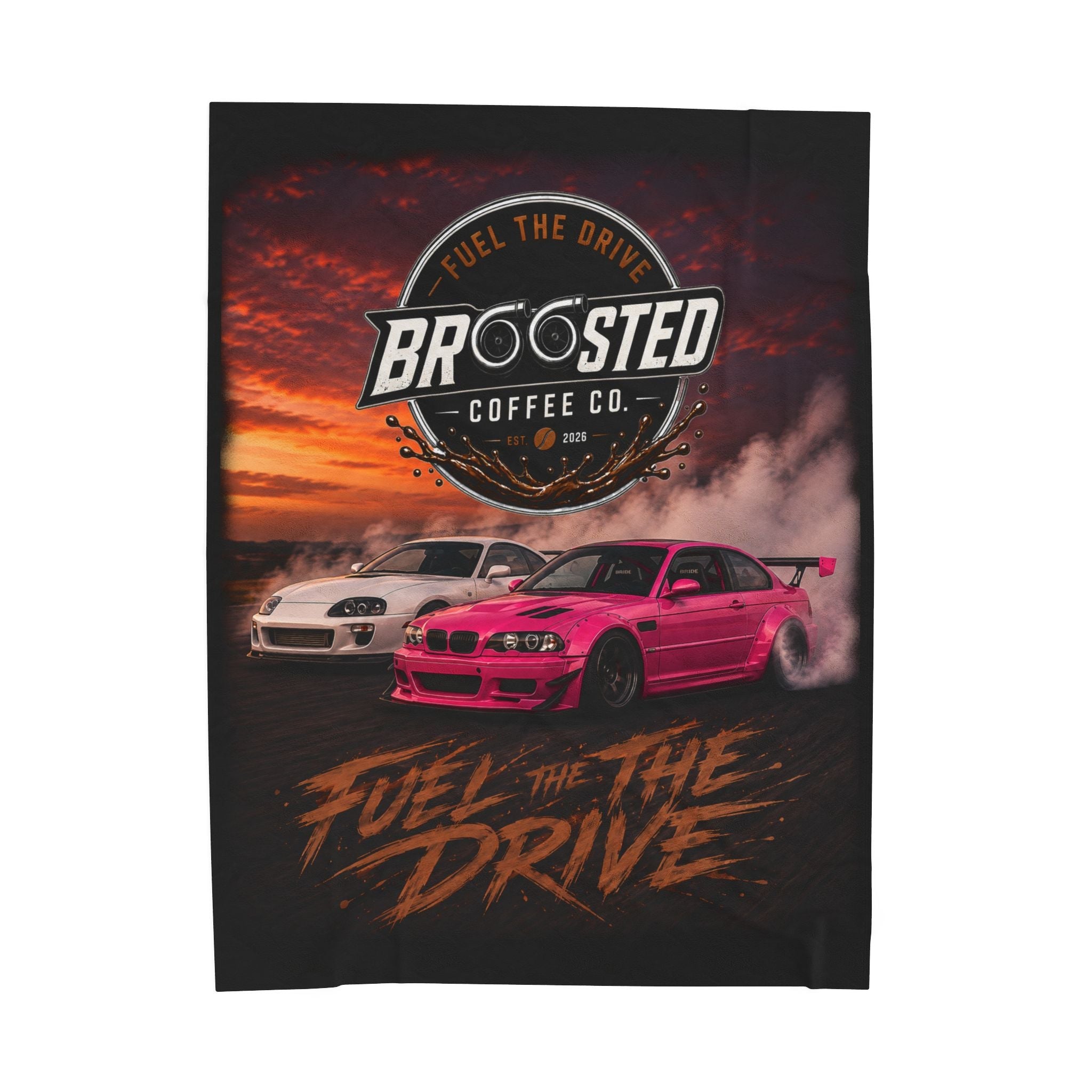 Broosted Sideways Living FTD Plush Blanket - Broosted Coffee Co.PrintifyBroosted Coffee Co.