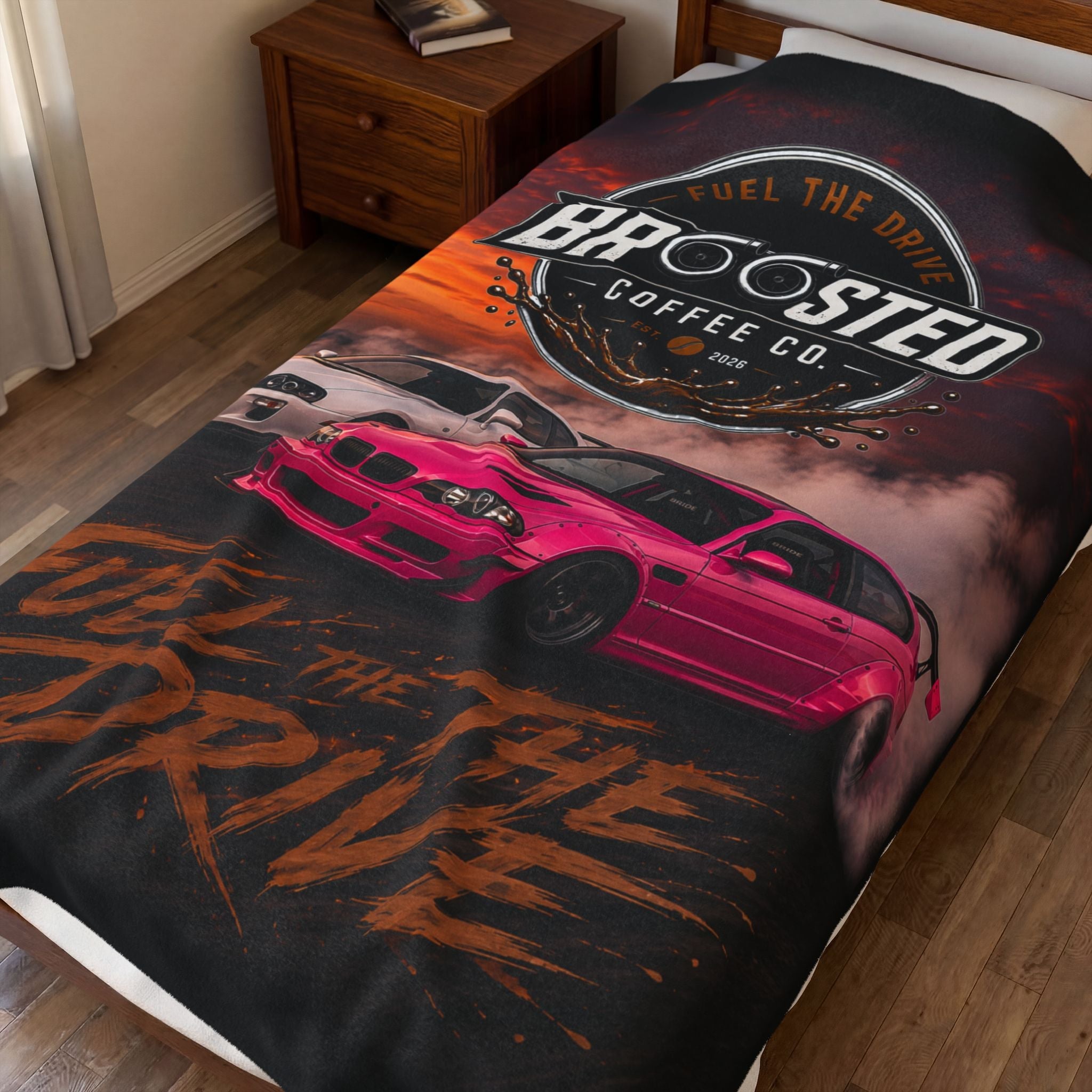 Broosted Sideways Living FTD Plush Blanket - Broosted Coffee Co.PrintifyBroosted Coffee Co.