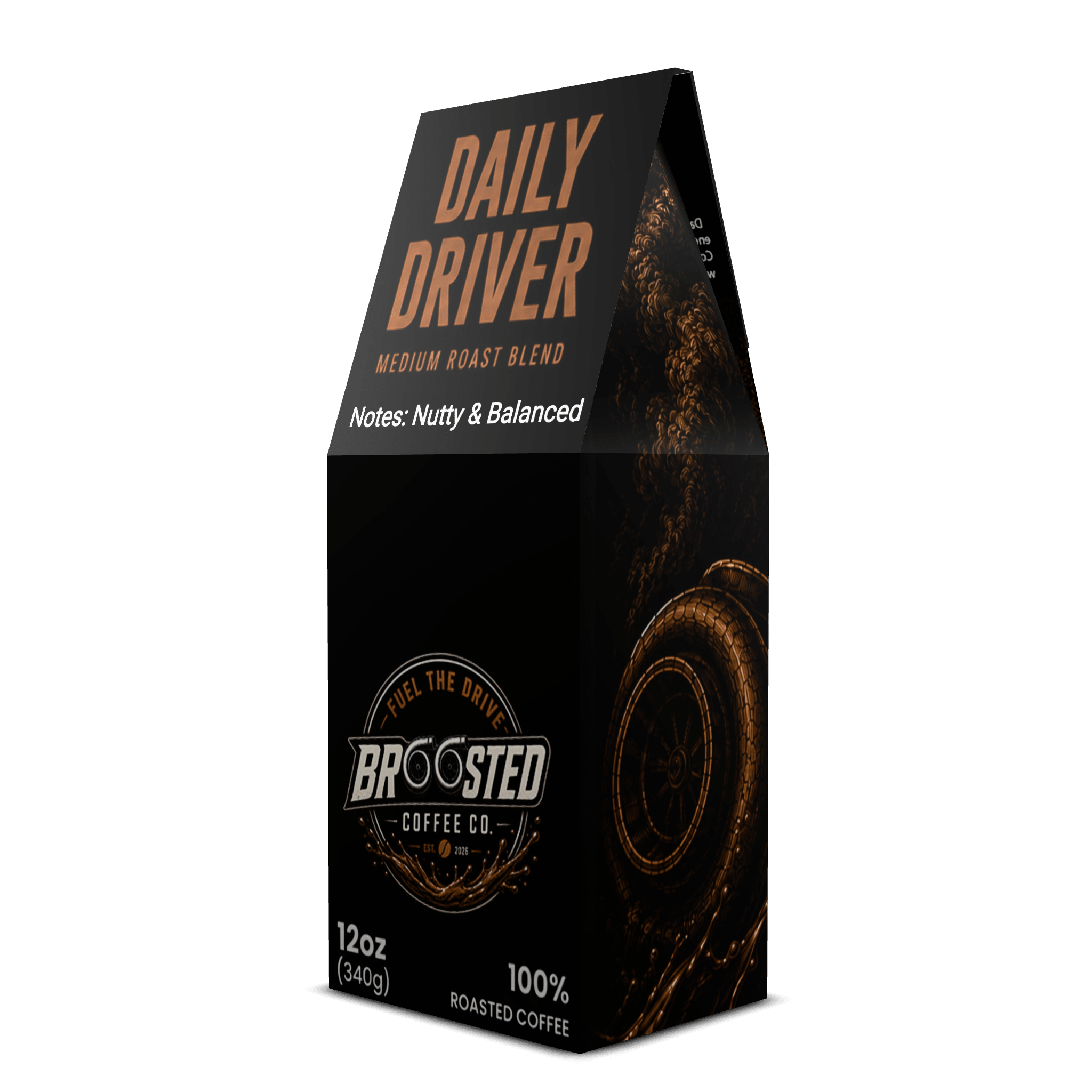 Daily Driver Medium Roast Coffee Blend - Broosted Coffee Co.Broosted Coffee Co.Broosted Coffee Co.