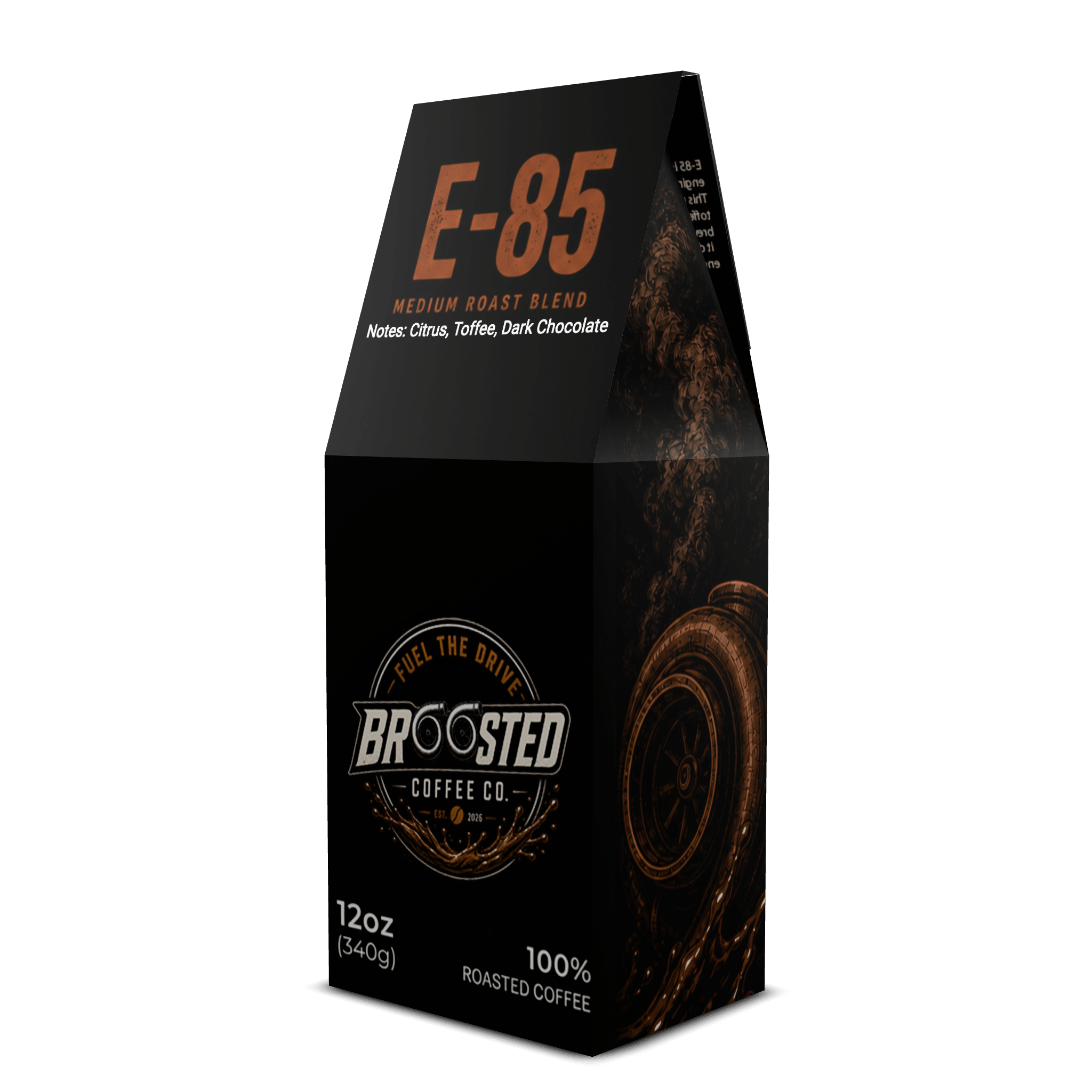 E-85 High-Octane Roast: Maximum Performance Coffee - Broosted Coffee Co.Broosted Coffee Co.Broosted Coffee Co.