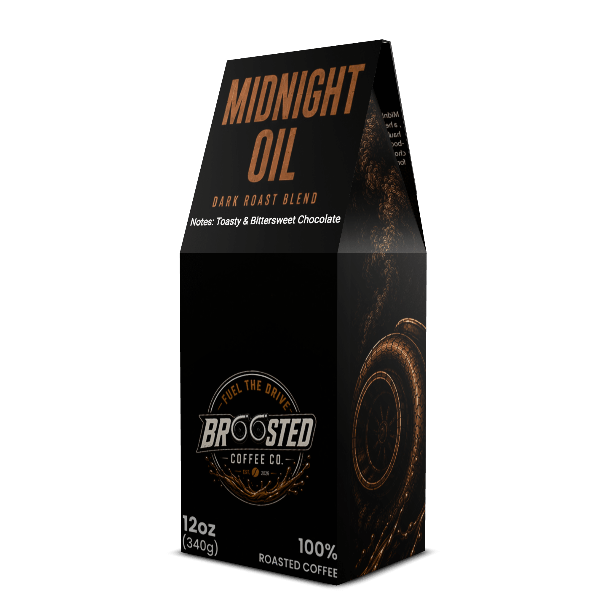 Midnight Oil | Dark Roast Coffee Blend - Broosted Coffee Co.Broosted Coffee Co.Broosted Coffee Co.