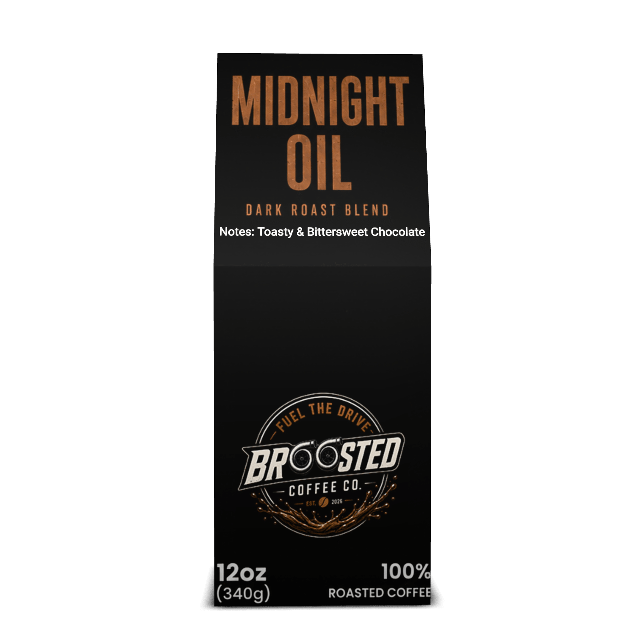 Midnight Oil | Dark Roast Coffee Blend - Broosted Coffee Co.Broosted Coffee Co.Broosted Coffee Co.