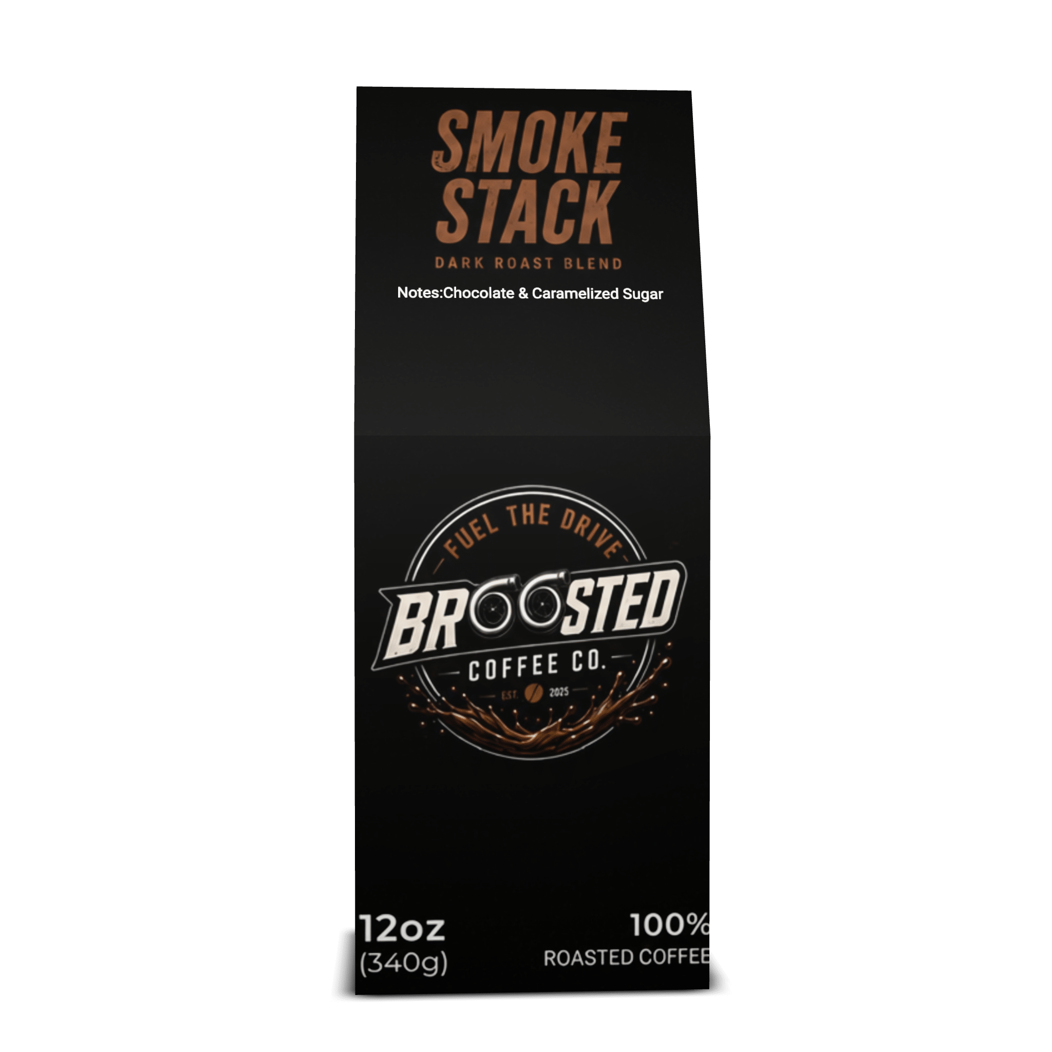 Smoke Stack Medium-Dark Roast Coffee Blend - Broosted Coffee Co.Broosted Coffee Co.Broosted Coffee Co.